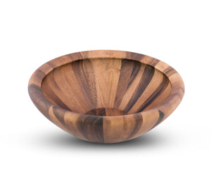 Salinas Style Wooden Acacia Salad Bowl Large