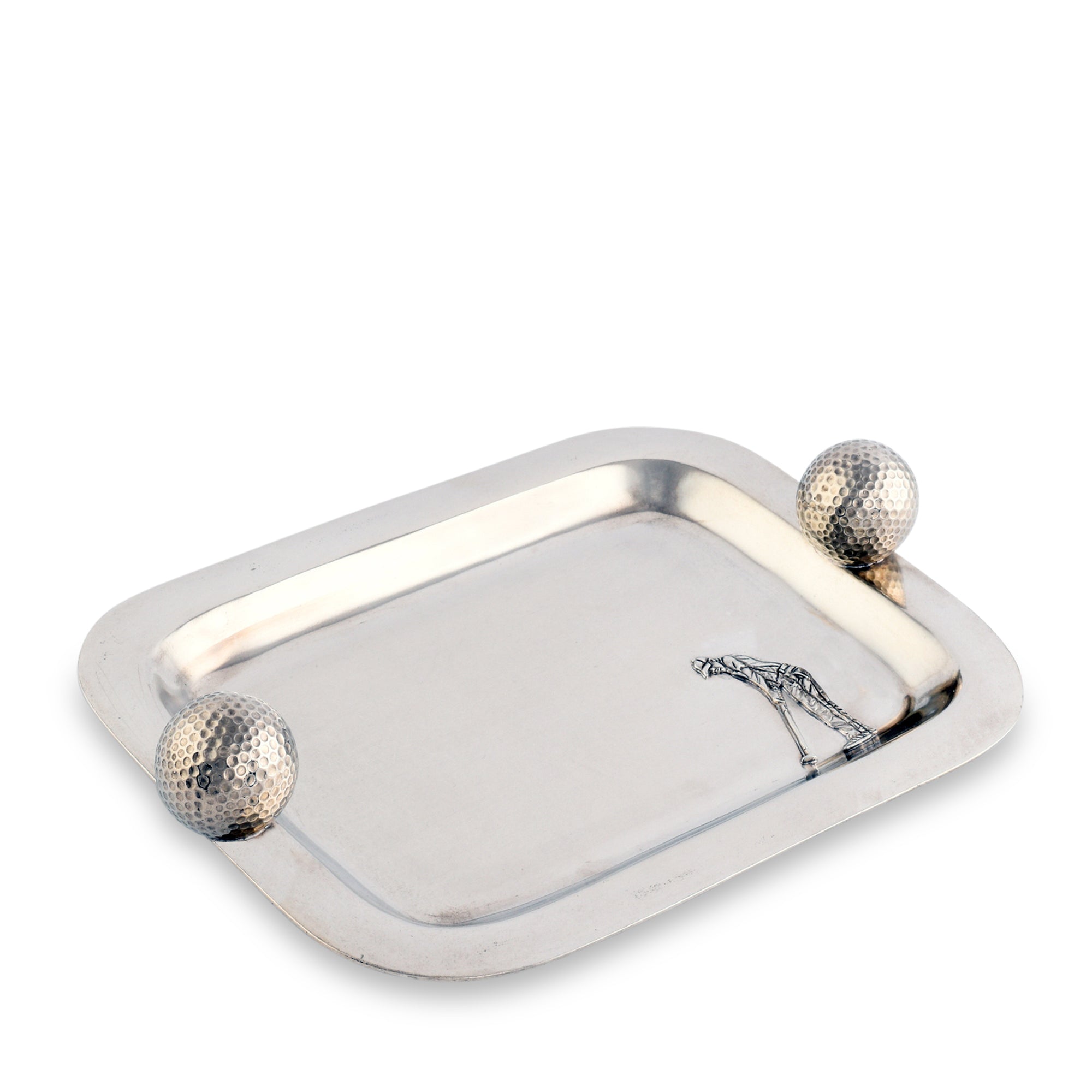 Vagabond House Pewter Catchall Tray Golf Balls Product Image