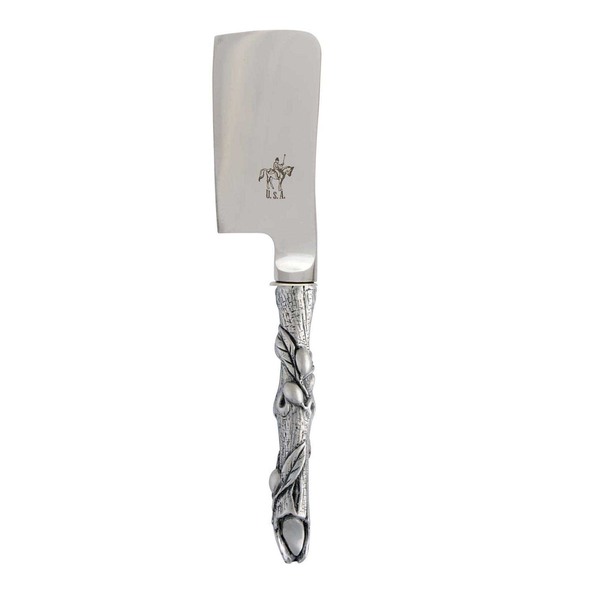 Vagabond House Pewter Olive Cheese Cleaver Product Image