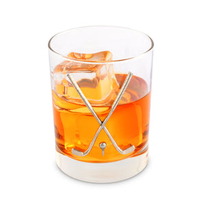 Golf Club Double Old Fashioned Glass