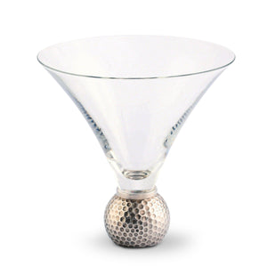 Golf Ball Cocktail /  Martini Glass