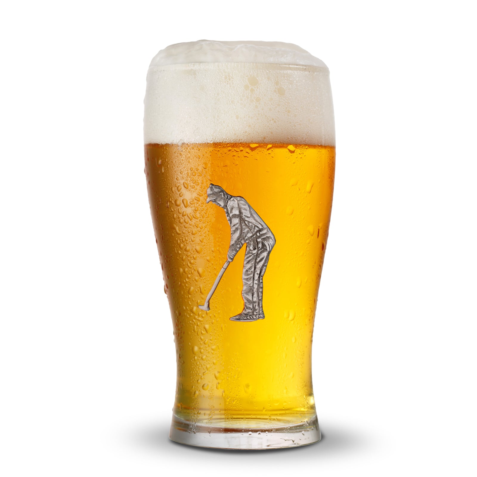 Vagabond House Golfer Beer Glass Product Image