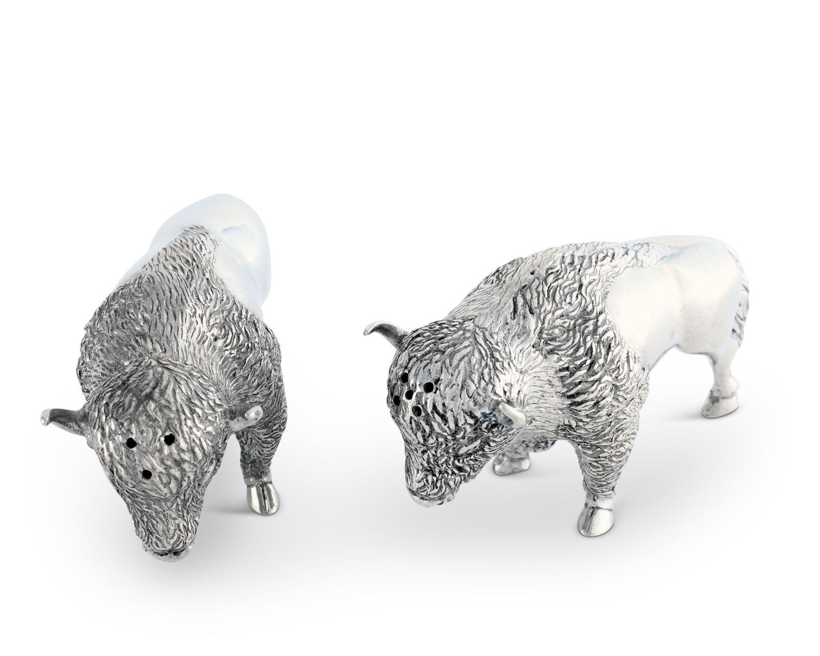 Vagabond House Pewter Bison Salt & Pepper Set Product Image