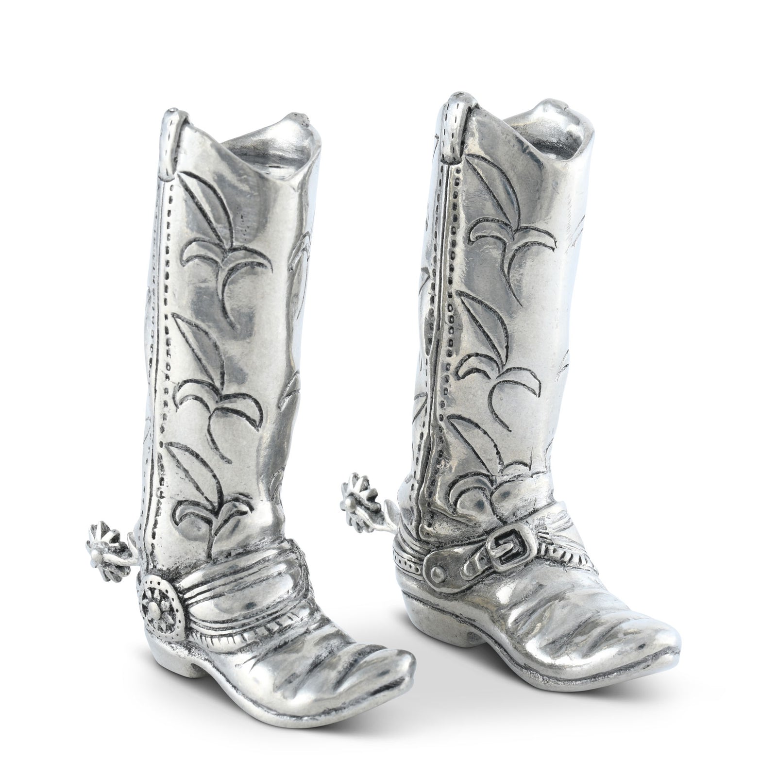 Vagabond House Pewter Cowboy Boot Salt & Pepper Set Product Image