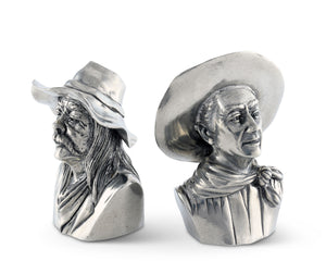 The Bandit and the Ranger Salt and Pepper Set