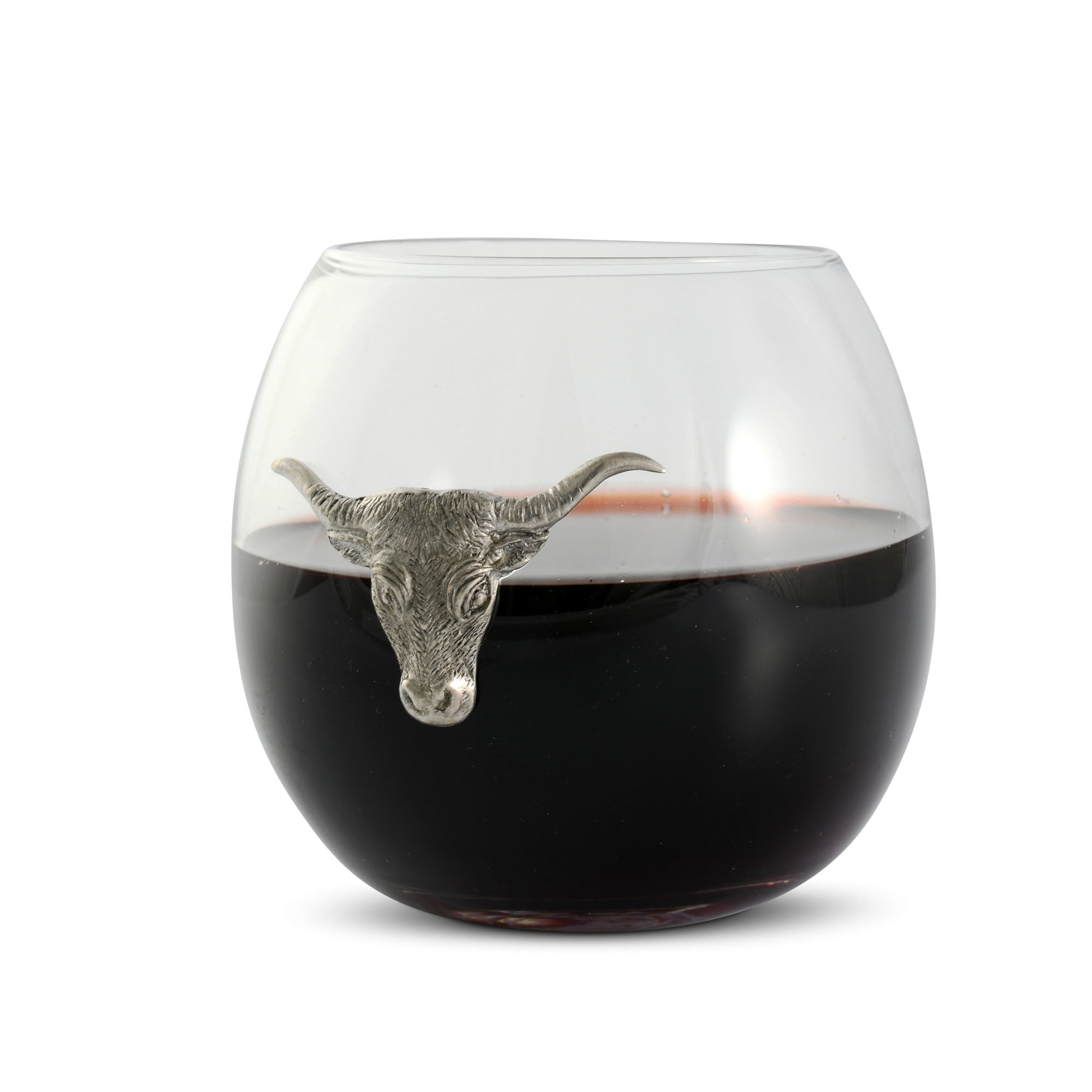 Vagabond House Longhorn Stemless Wine Glass Product Image