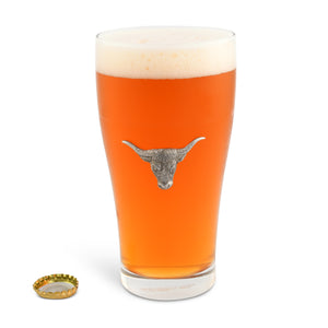 Long  Horn Beer Glass