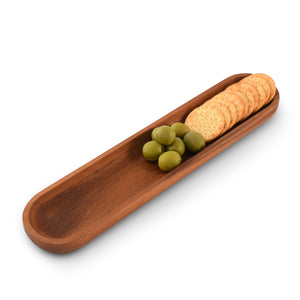 Wood Cracker Tray
